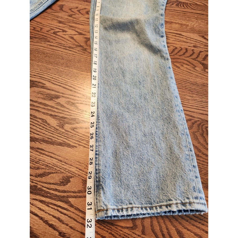 Denim Forum Joni High‎ Rise Loose Jeans Womens 27 Button Fly Aritzia Organic - Picture 9 of 11
